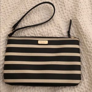 Kate Spade Wristlet Clutch Striped